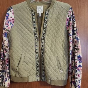 Billabong Multi Color Bomber Size M